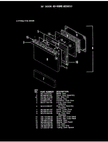 06 - Door (-6 Models) parts for Hardwick Range CPD9822W539ACG from AppliancePartsPros.com