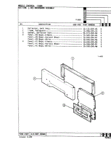 02 - Control Panel (-40 Model) parts for Hardwick Range CF1648A49RB from AppliancePartsPros.com