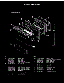 04 - Door (-2 Models) parts for Hardwick Range CPF9823A539A from AppliancePartsPros.com