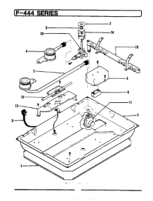 Cooking Gas Controls (F-444) (F-444) parts for Hardwick Range F-444 from AppliancePartsPros.com