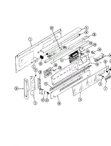 03 - Control Panel parts for Hardwick Range CPG9841KW679DG from AppliancePartsPros.com