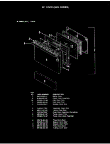 04 - Door (-6 Models) parts for Hardwick Range CPF9826W429R from AppliancePartsPros.com