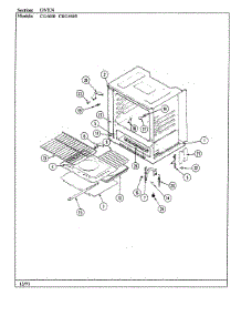 05 - Oven parts for Hardwick Range CG4622MA439RG from AppliancePartsPros.com