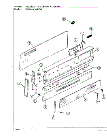 02 - Control Panel parts for Hardwick Range CPM9841W689DG from AppliancePartsPros.com