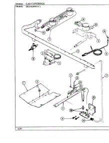 04 - Gas Controls parts for Hardwick Range SKG4622MGW639R from AppliancePartsPros.com