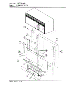 03 - Control Panel parts for Hardwick Range CPJ8441KA919D from AppliancePartsPros.com