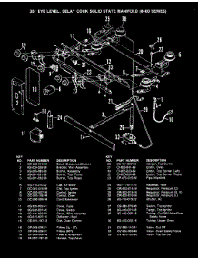 03 - Controls (Delay Cook) parts for Hardwick Range CF8412MA729R from AppliancePartsPros.com