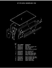 02 - Control Panel (-729 Models) parts for Hardwick Range CF8412MA729R from AppliancePartsPros.com