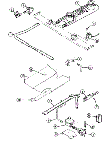 04 - Gas Controls parts for Hardwick Range H3432SRA from AppliancePartsPros.com