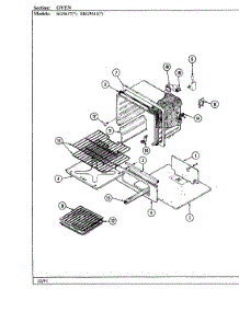 04 - Oven parts for Hardwick Range SKG9611A540R from AppliancePartsPros.com