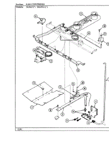 03 - Gas Controls parts for Hardwick Range SKG9611A540R from AppliancePartsPros.com