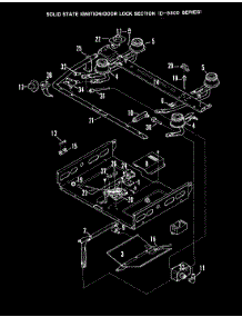 03 - Controls parts for Hardwick Range CPD9843KW659ACG from AppliancePartsPros.com