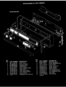 03 - Control Panel (-539 Models) parts for Hardwick Range CPD9826A429R from AppliancePartsPros.com