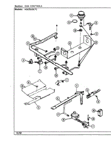 04 - Gas Controls parts for Hardwick Range H3478XRA from AppliancePartsPros.com