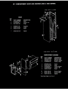 03 - Compartment Drawer (-6 Models) parts for Hardwick Range CF4522A439RB from AppliancePartsPros.com