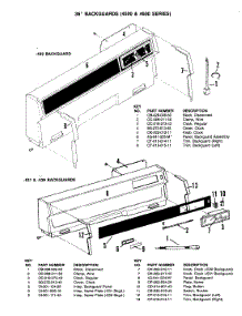04 - Control Panel (-429 Models) parts for Hardwick Range CF4522A439RB from AppliancePartsPros.com