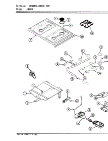 04 - Top Assy.\Control System parts for Hardwick Range CJ9641A590R from AppliancePartsPros.com