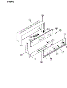 02 - Control Panel parts for Hardwick Range CG9617W560RQ from AppliancePartsPros.com