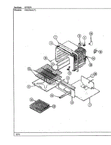 05 - Oven parts for Hardwick Range CKG9641W589RGC from AppliancePartsPros.com
