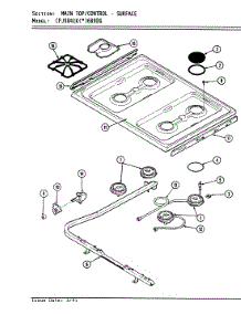 07 - Top Assembly parts for Hardwick Range CPJ9841KW689DG from AppliancePartsPros.com