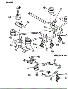 Cooking Controls parts for Hardwick Range J-446 from AppliancePartsPros.com