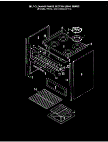 06 - Top Assy. parts for Hardwick Range CPF9822A539A from AppliancePartsPros.com