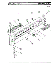 02 - Control Panel (-569) parts for Hardwick Range EPF9-71W569A from AppliancePartsPros.com