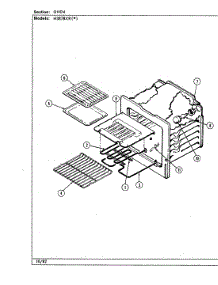 04 - Oven parts for Hardwick Range H3878XRW from AppliancePartsPros.com