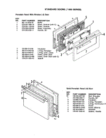 06 - Door (Standard) parts for Hardwick Range PD-950 from AppliancePartsPros.com