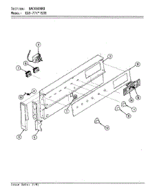 02 - Control Panel parts for Hardwick Range EG9-77W539 from AppliancePartsPros.com