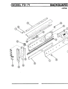 02 - Control Panel (-579) parts for Hardwick Range EPF9-71A579A from AppliancePartsPros.com