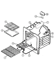 04 - Oven parts for Hardwick Range H3657XUA from AppliancePartsPros.com