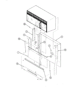 06 - Oven (Upper) parts for Hardwick Range EPE861KB829A from AppliancePartsPros.com