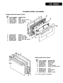 04 - Door (-2 Models) parts for Hardwick Range EKD9-52A439 from AppliancePartsPros.com