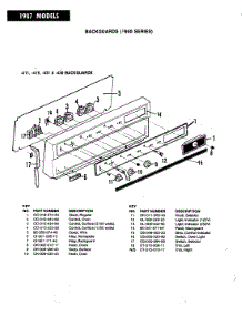 02 - Control Panel (-439 Models) parts for Hardwick Range EPD9-56KW439A from AppliancePartsPros.com