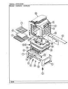05 - Oven parts for Hardwick Range H3478VRV from AppliancePartsPros.com