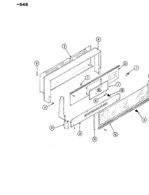 02 - Control Panel parts for Hardwick Range CG9617W540R from AppliancePartsPros.com