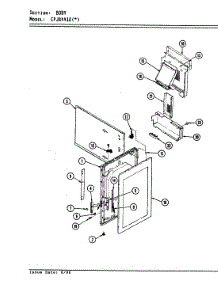 02 - Body parts for Hardwick Range CPJ8441KW919D from AppliancePartsPros.com