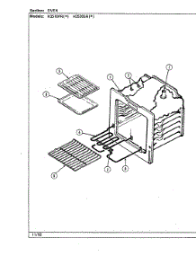 04 - Oven parts for Hardwick Range H3510PRW from AppliancePartsPros.com
