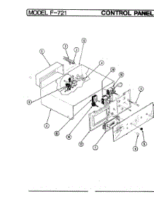 03 - Control Panel parts for Hardwick Range EPF7-21C819D from AppliancePartsPros.com