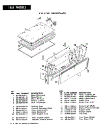 04 - Control Panel parts for Hardwick Range EPD8-69KY919W from AppliancePartsPros.com