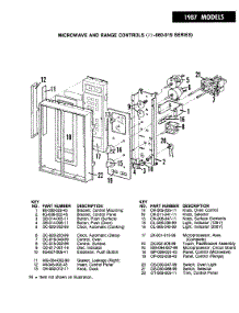 08 - Microwave / Oven Controls parts for Hardwick Range EPD8-69KY919W from AppliancePartsPros.com