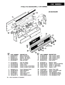 03 - Control Panel (-659 Models) parts for Hardwick Range EPD9-79KW659A from AppliancePartsPros.com