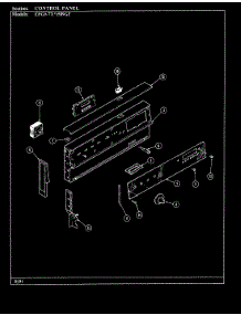 02 - Control Panel parts for Hardwick Range EPG9-77W589GF from AppliancePartsPros.com