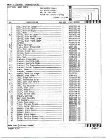 Gas Range Gas Range Body parts for Hardwick Range CPG9841-579AO from AppliancePartsPros.com