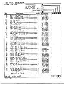 Gas Range Gas Range Body parts for Hardwick Range CPG9841-579AO from AppliancePartsPros.com