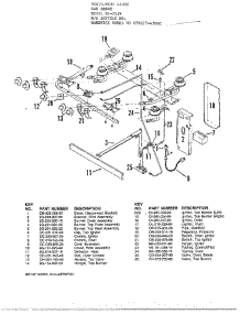 Gas Range Gas Range Page 2 parts for Hardwick Range CF9627-439RQ from AppliancePartsPros.com