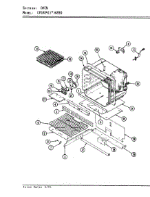 06 - Oven parts for Hardwick Range CPG9841W689DQ from AppliancePartsPros.com