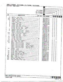 Electric Range Door parts for Hardwick Range EOF9-77*579AW from AppliancePartsPros.com