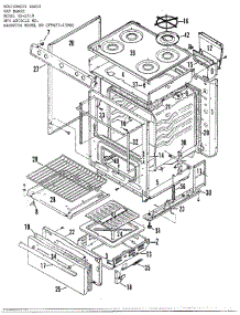 Gas Range Gas Range Page 3 parts for Hardwick Range 2519 from AppliancePartsPros.com